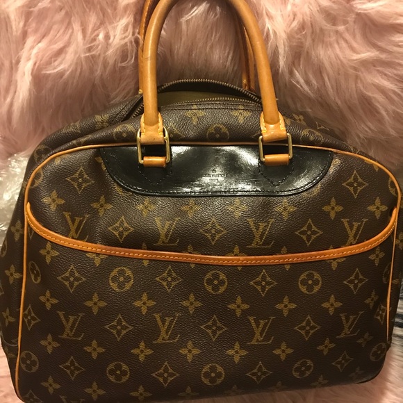 Auth Louis Vuitton Deauville bowling bag - Picture 10 of 10